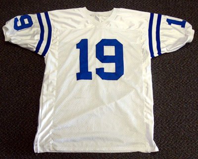 Johnny Unitas Autographed Indianapolis Colts Jersey QB Century PSA/DNA #K69815