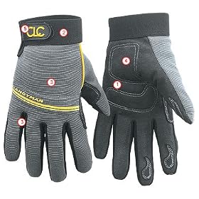 Custom LeatherCraft 125S Glove, Handyman, Small by Custom Leather Craft