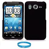 Black Durable Protective Rubberized Crystal Hard Case Cover for AT&T Wirele ....