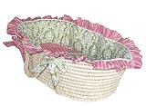 Hoohobbers Baby Versailles Pink Doll Moses Basket