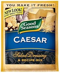 Good Seasons Salad Dressing & Recipe Mix, Caesar, 1.2-Ounce Packets (Pack of 24)