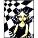 Goth Fairy Sticker #5 by Jasmine Becket-Griffith 'Horned Wide Eyed Fairy'