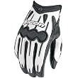 Icon Arc Women's Leather Sports Bike Motorcycle Gloves - White