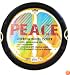 Comfort Grip Steering Wheel Cover - Peace Sign Symbol Yellow