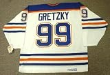 WAYNE GRETZKY Edmonton Oilers 1987 CCM Vintage Throwback Home NHL Hockey Jersey