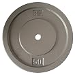 Cap Barbell Free Weights Gray Standard Plate (50-Pounds) Cap Barbell Free Weights Gray Standard Plate (50-Pounds)