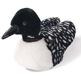 Common Loon - Audubon Plush Bird (Authentic Bird Sound)
