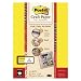 Post-it 8-1/2 by 12-Inch Craft Paper, Canary Yellow, 6-Sheet/Pack