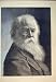 1892 Antique Portrait Late Walt Whitman Bearded Man