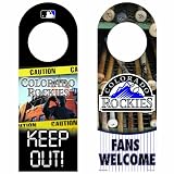 MLB Colorado Rockies Wood Door Hanger