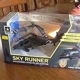 US Army 3.5 Channel Sky Runner Gyro RC Helicopter