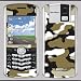 Blackberry 8100 Pearl brown camo Skin 31004