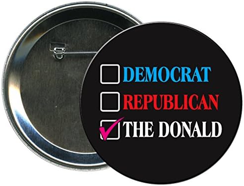 Donald Trump-10 Round 2016 Campaign Button