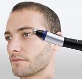 Panasonic ER-GN30-K Vortex Wet/dry Nose and Facial Hair Trimmer, Black