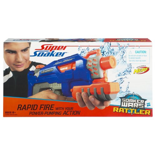 Nerf Supersoaker Wars Rattler Water Blaster - Blue
