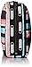 LeSportsac Extra Large Rectangular and Square Set Cosmetic Case, Tennis Stripe, One Size