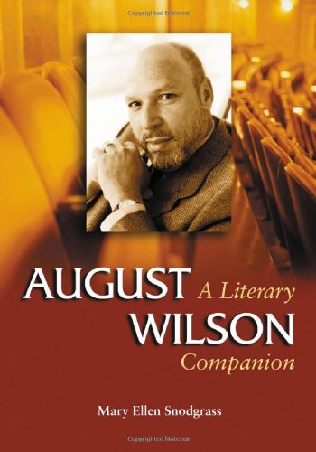 august wilson a literary companion mcfarland literary companions