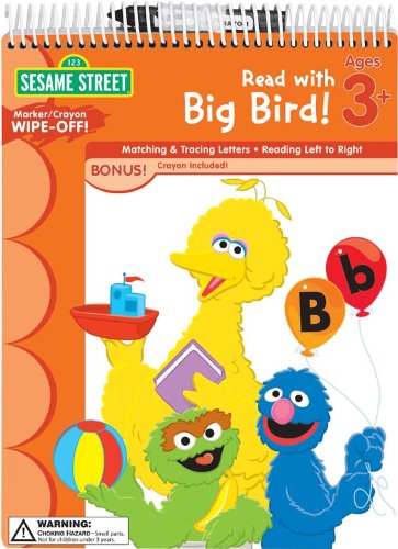 Sesame Street Wipe Off Workbooks: Read with Big Bird! (Sesame Street (Learning Horizons))