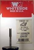 1020 AOS CARBIDE TIP 2 FLUTE AKEDA OVERSIZE STRAIGHT ROUTER BIT X 1/4 SH FOR AKEDA DOVETAIL JIG