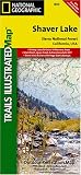 Shaver Lake / Sierra National Forest, California (Trails Illustrated Map)