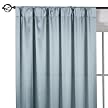 Home Blue Satin Window Panel - 42x95