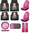 Marilyn Monroe 10pc Auto Accessories Combo Set