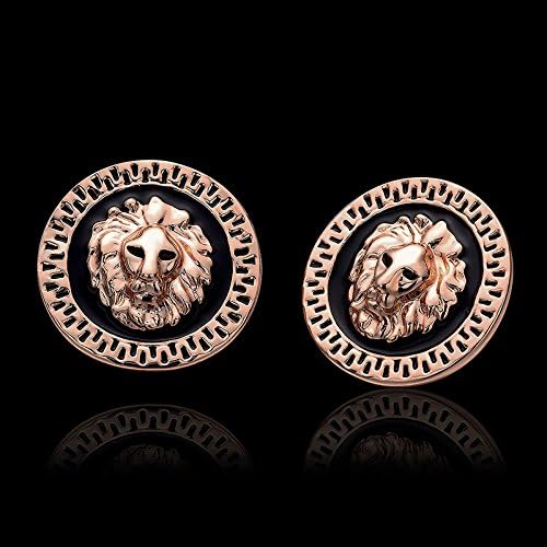 Brincos New Trendy Gold Earrings Women Lion Head Stud Earrings Girls Party High Street Fashion Jewelry Accessories Dropshipping