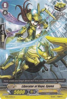 Cardfight!! Vanguard TCG - Liberator of Hope, Epona (BT10/059EN) - Booster Set 10: Triumphant Return of the King of Knights