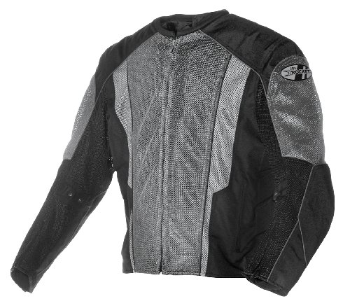 Joe Rocket Phoenix 5.0 Mens Mesh Textile Motorcycle Jacket Grey/Black XL