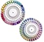 96 Pieces Assorted Colors Headed Pins for all Sewing