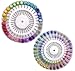 96 Pieces Assorted Colors Headed Pins for all Sewing