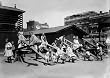New York Playground - Teeter-Totters - ca. 1900 - 16x20-inch - Fine-Art-Quality Photographic Print of an Image from the Library of Congress Collection