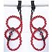 Adjustable Kayak Safety Rod Leash Fishing Rod Paddle Leash (Red 2 pcs 3 Feet)