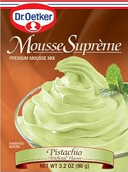 Oetker Pistachio Mousse, 3.2-Ounce Boxes (Pack of 12)