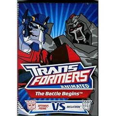 Transformers Animated ~ The Battle Begins: Optimus Prime VS Megatron (2007)