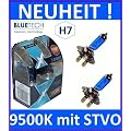 BLUETECH H7 55W 9500K Xenon Effekt.2er Set mit STVO Zulassung