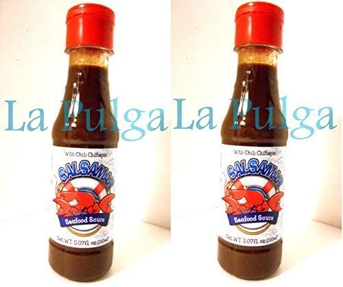 2 - La Guacamaya Mexican Salsamar Seafood Hot Sauce/Chili Chiltapin 5.07 oz Each by La Guacamaya