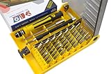60% OFF Labor Day Sale: ML Tools 45 in 1 Precision Multi-Magnetic-Bit Screwdriver Set for Electronics PC Laptop Mobile Cell Phone and More ...Lifetime Guarantee