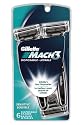 Gillette Mach3 Disposable, Sensitive, 6-Count Packages