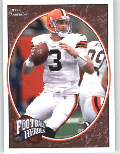 2008 Upper Deck Heroes #30 Derek Anderson - Cleveland Browns (Football Cards)