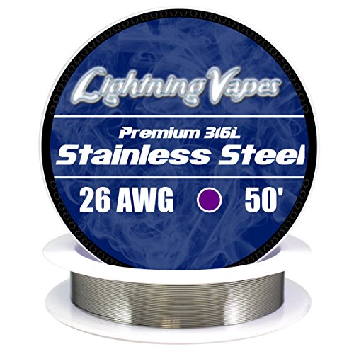 LV Stainless Steel 316L Wire 26 AWG - 50'