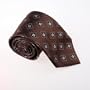 Orange Patterned Woven Silk Tie Present Box Set sienna xmas gift T8171