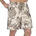 Merona  Fish Print Swim Shorts - Cocoa