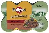 Pedigree Better By Nature Meaty Meals Selection 6 x 400 g (Pack of 4, Total 24 Cans)