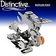 Distinctive Ruffler Sewing Machine Presser Foot - Fits All Low Shank Singer, Brother, Babylock, Husqvarna Viking (Husky Series), Euro-Pro, Janome, Kenmore, White, Juki, Bernina (Bernette Series), New Home, Simplicity, Necchi and Elna Sewing Machines