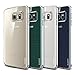 Galaxy S6 Edge Case, PLESON® [Tou] Samsung Galaxy S6 Edge Case Cover, Crystal Clear/ Ultra-Thin/ Lightweight/ NO Bulkiness Shock-Absorption Clear Back Panel+Soft Bumper Case for Galaxy S6 Edge (2015)
