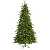 9' Pre-Lit Colorado Pine Christmas Tree - Clear Lights