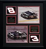 Dale Earnhardt & Dale Earnhardt Jr Framed 8x10 Tribute Piece With Plaque