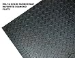 1/4" 3'x6.5' Solid Rubber Mat for Treadmills and Ellipticals