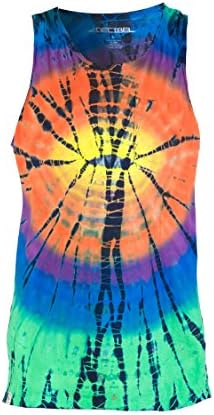 Decibel Twisted Tie Dye Tank Top With Pocket